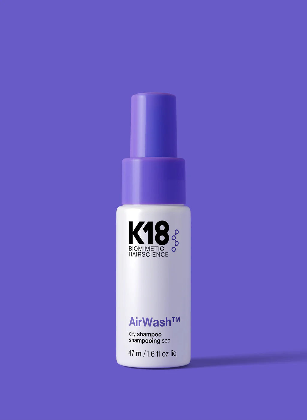 K18 Biomimetic Hairscience AirWash Dry Shampoo Travel