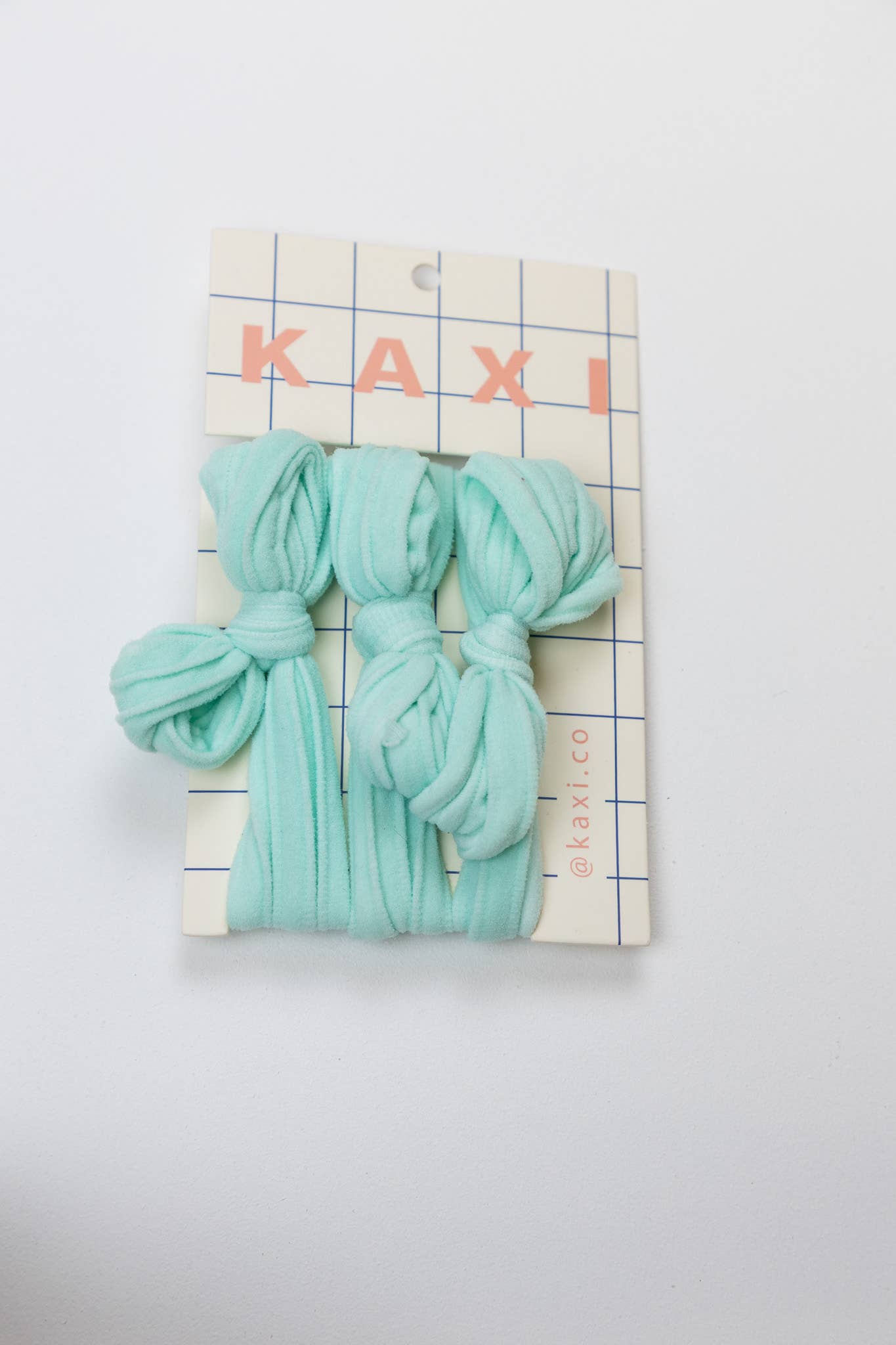 KAXI Nylon Bow Slick Back Hair Ties
