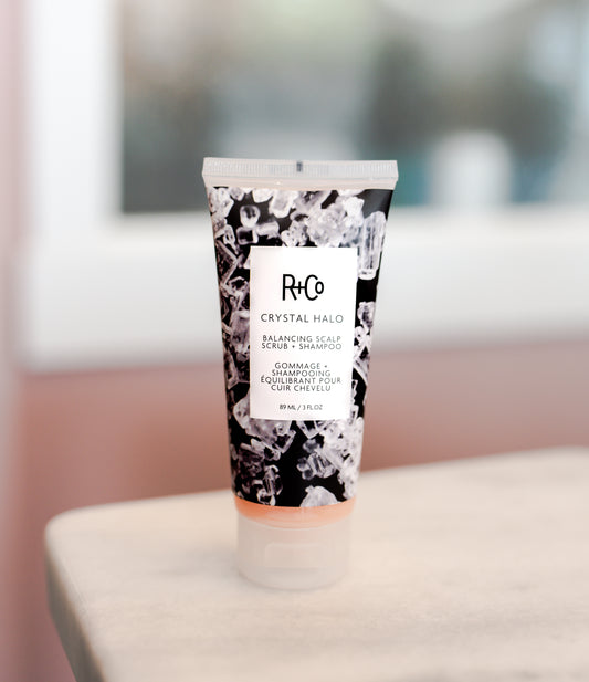 Crystal Halo Balancing Scalp Scrub + Shampoo