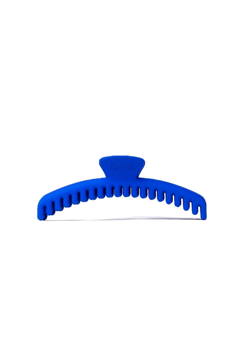 KAXI Matte Midi Hold Everything Claw - Royal Blue
